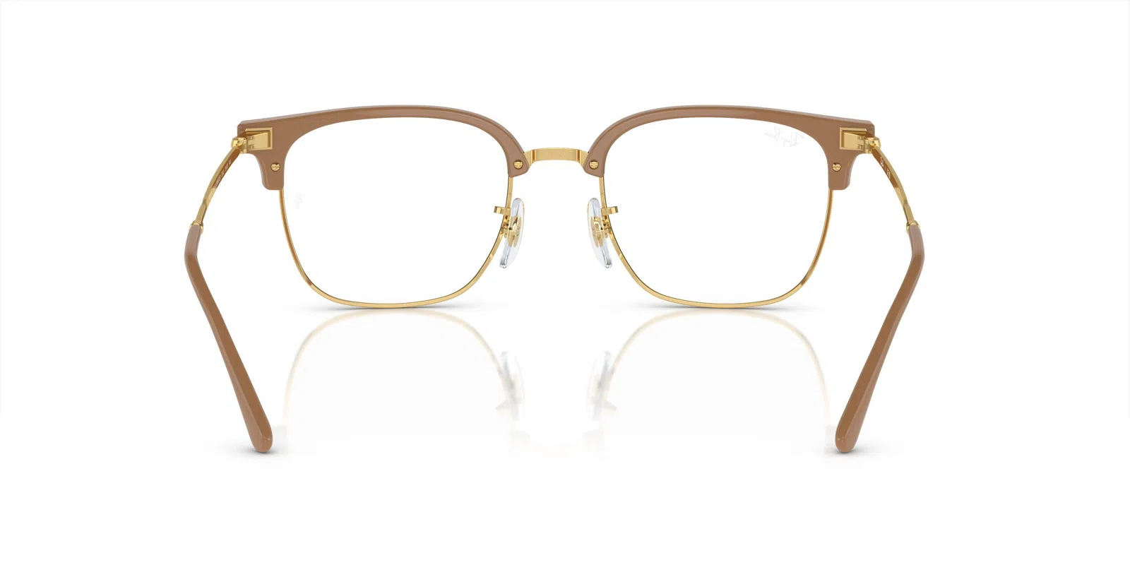 Ray-Ban New Clubmaster 7216 Eyeglasses - Blue On Gunmetal - view 37